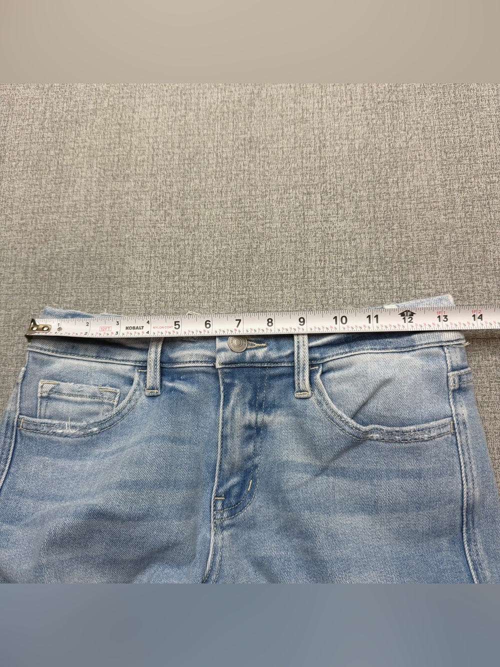 Flying Monkey Mid Rise Cropped Straight Jeans - Picture 11 of 12